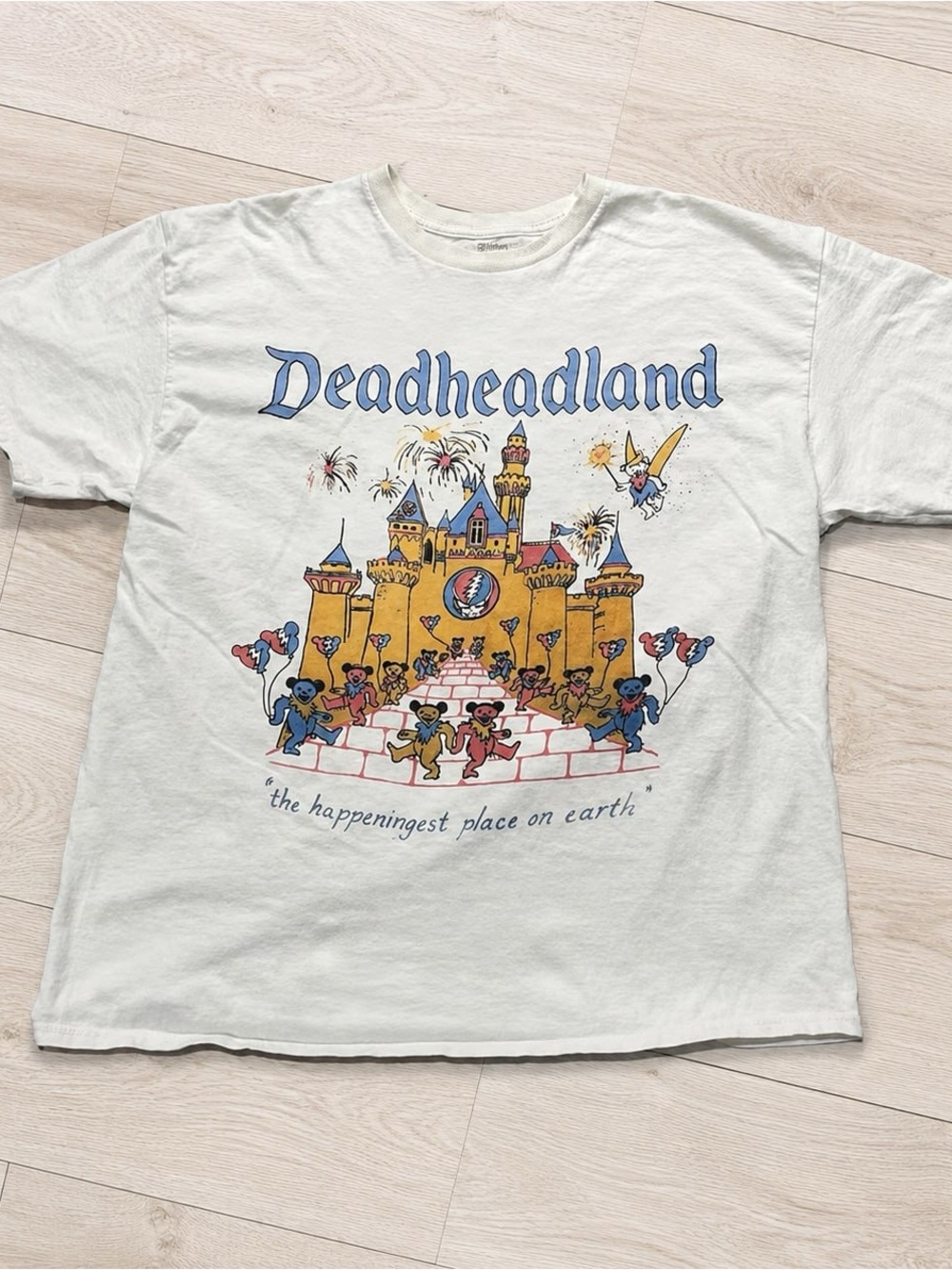 Grateful Dead features a Deadheadland inspired by D!sneyland mGraphic Tee